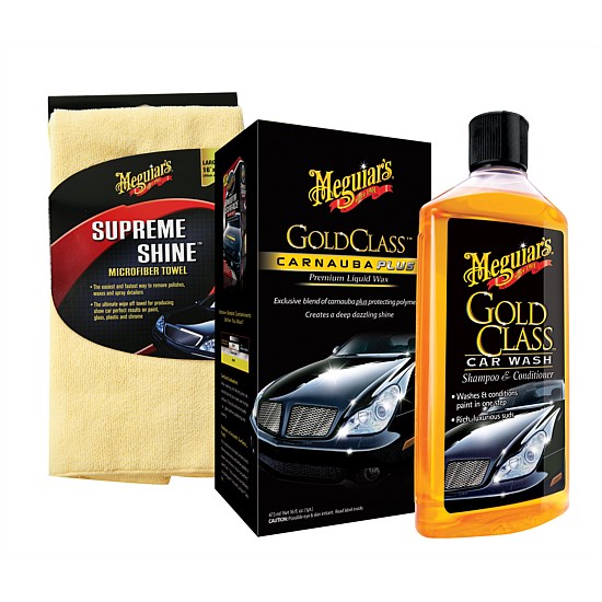 Gold Class Wash and Wax 3-piece Kit