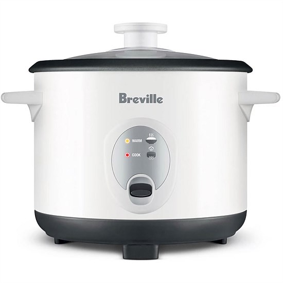 The Set & Serve Rice Cooker