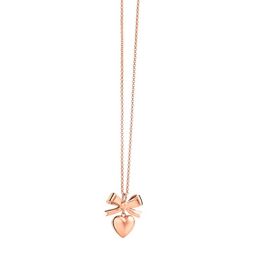 Super Love Bow Necklace RG