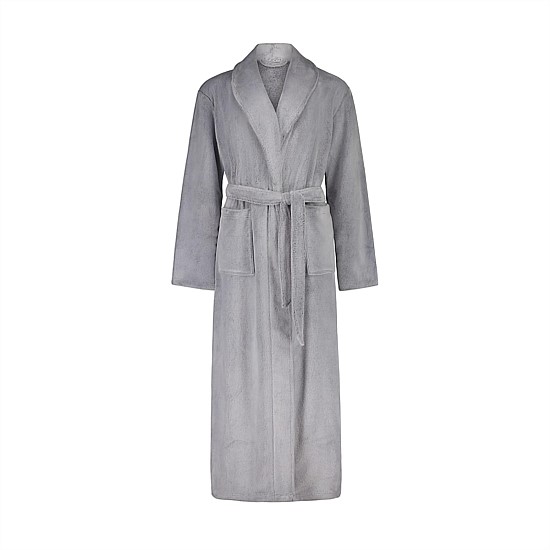 Desire Grey Plush Robe