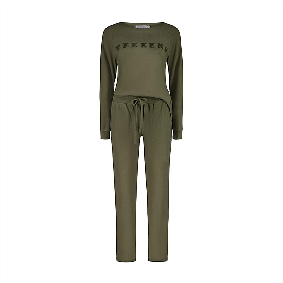 Ilaria Olive Weekend Set