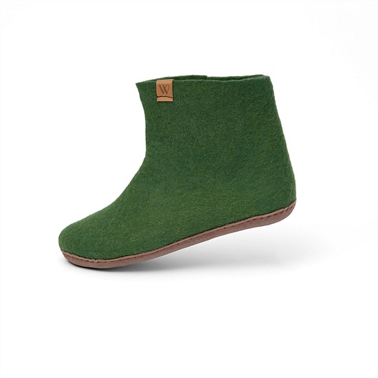 The Gotland Boot Slipper - Green