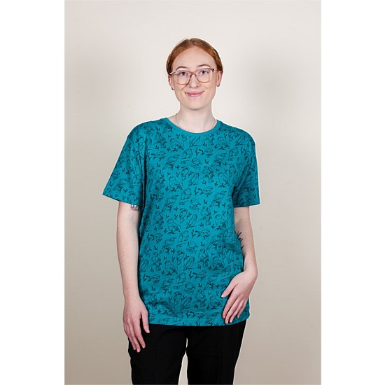 Tui Tee - Bird Print