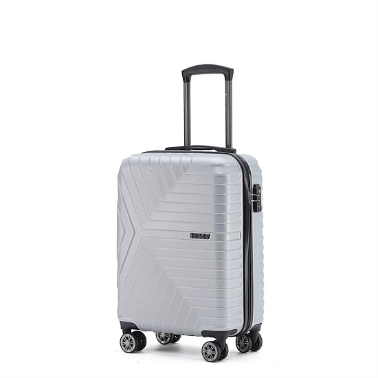 TOSCA HUSTON 55CM TROLLEYCASE SILVER