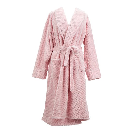 Cosy Luxe Waffle Bath Robe