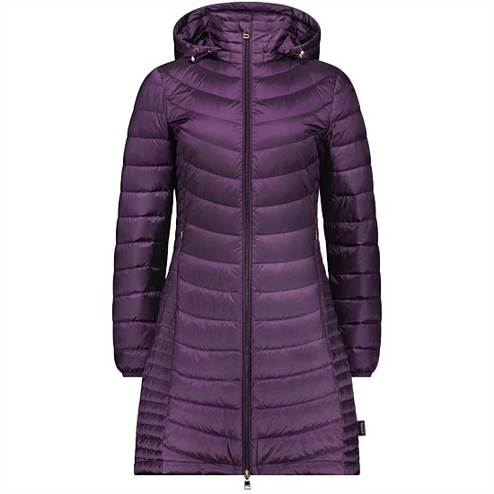 Judy Womens 90/10 Packable Down Coat