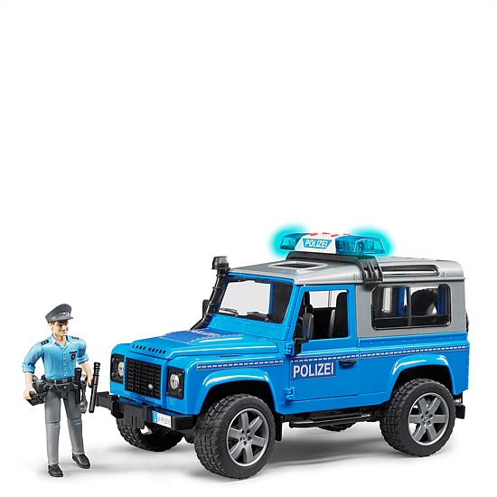 Land Rover Police Vehicle