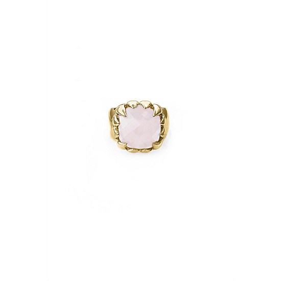 Claw Ring Rose Quartz