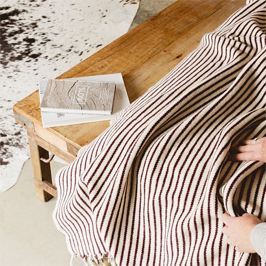 Wool Throw Blanket