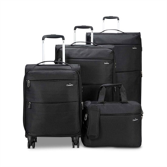 Caselite Ultra 4 Piece Softside Luggage Set