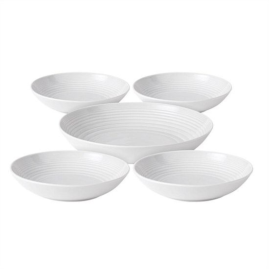 Gordon Ramsay Maze Pasta Bowl 5 Piece Set