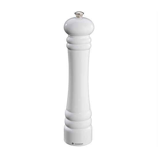 Pepper Mill 30cm Glossy White