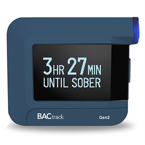 Smartphone breathalyser
