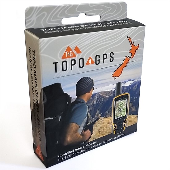 NZ Topo maps for Garmin GPS