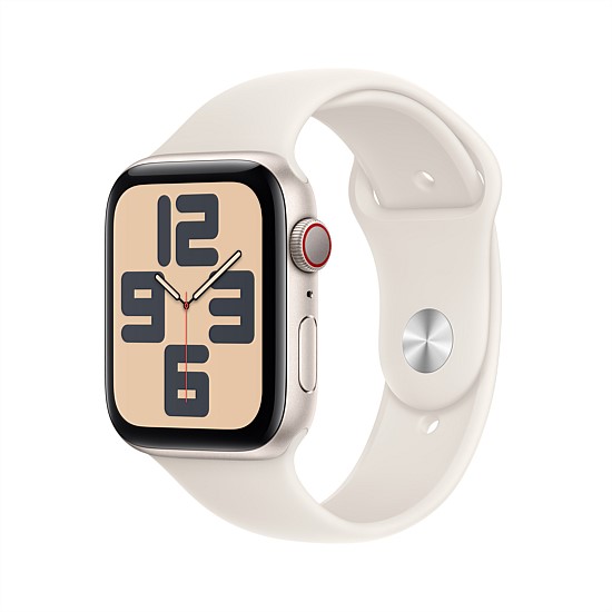 Apple Watch SE GPS + Cellular 44mm Starlight Aluminium Case