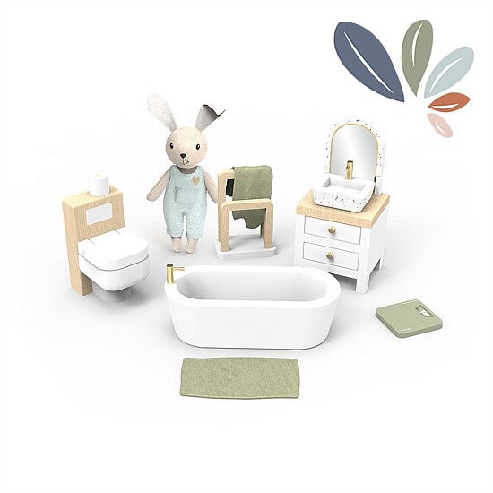 Doll House Bathroom & 1 Character