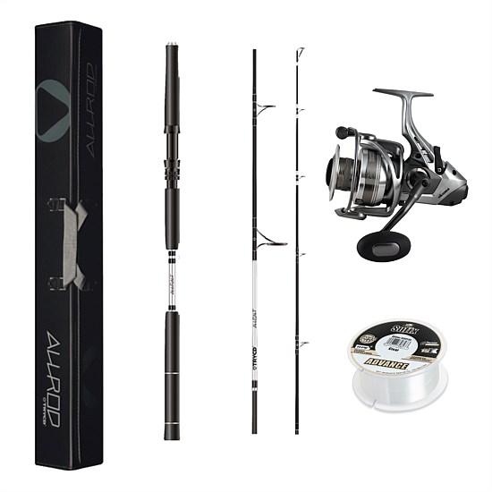 Salt Starter Kit Allrod Case + Base + 1 & Coronado 60 & Sufix Advance 21Lb 300M