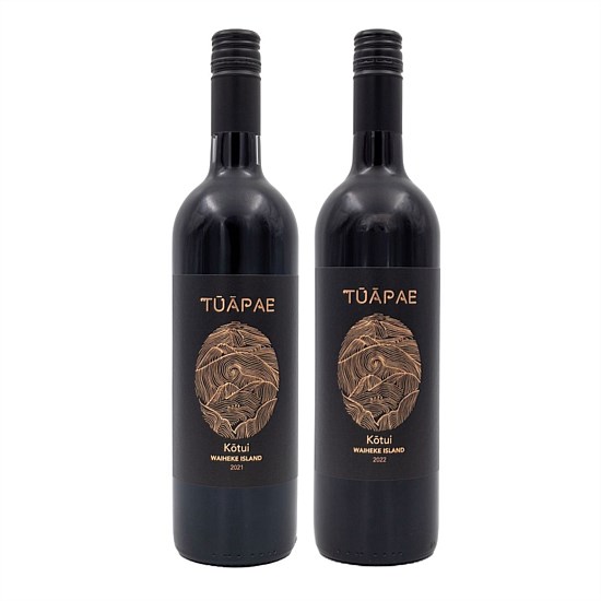 2021 Kōtui Bordeaux Blend + 2022 Kōtui Bordeaux Blend 2021 Kōtui Bordeaux Blend + 2022 Kōtui Bordeaux Blend