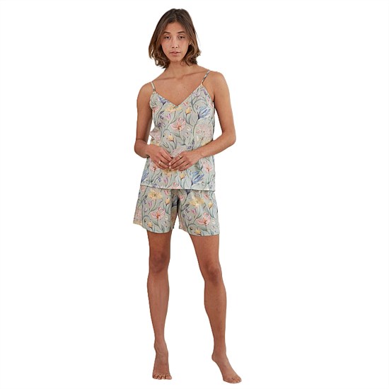 Botanical Cami Short PJ Set Botanical Cami Short PJ Set