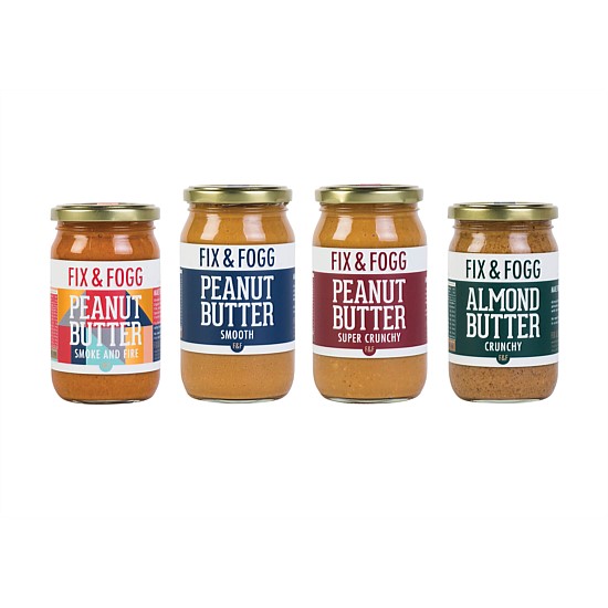 Assorted Savoury Nut Butters with bonus keyring