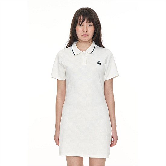 Check Polo Dress