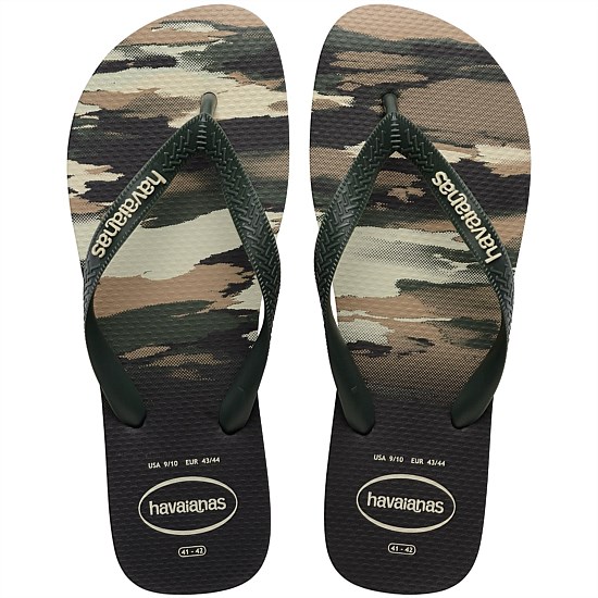 Top Camu Flip Flops