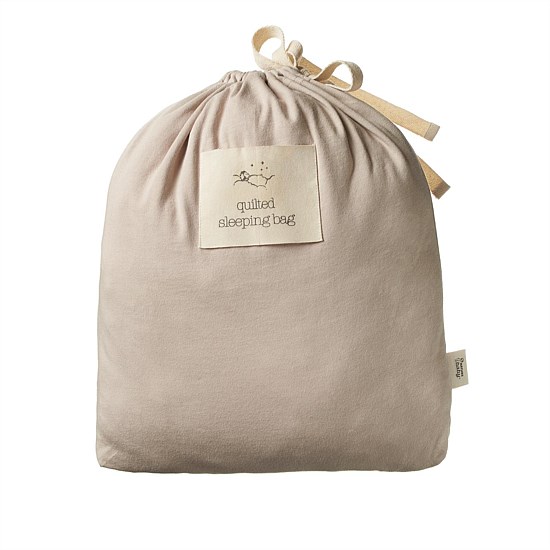QUILTED COTTON & MERINO DUVET SLEEPING BAG