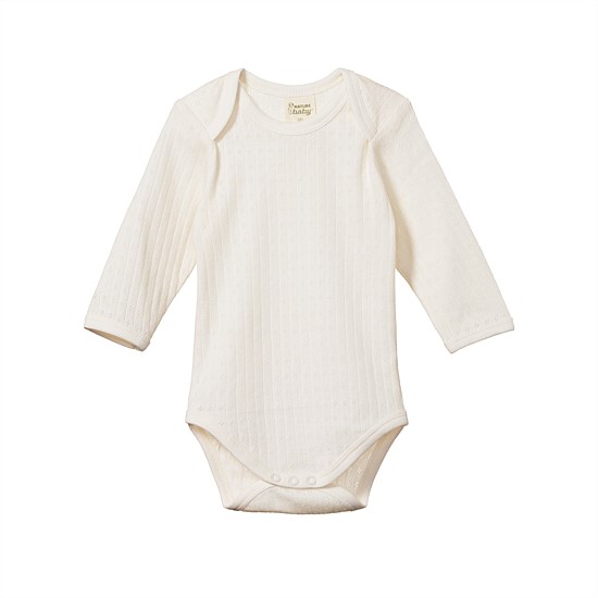 L/S BODYSUIT POINTELLE