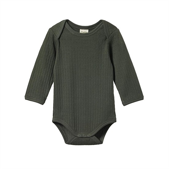 L/S BODYSUIT POINTELLE