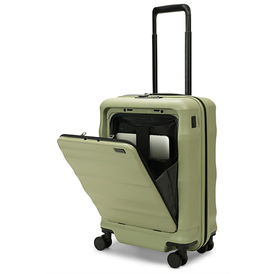 Explorer Luna-Air 55cm Front Access Hardside Carry-On Suitcase Explorer Luna-Air 55cm Front Access Hardside Carry-On Suitcase