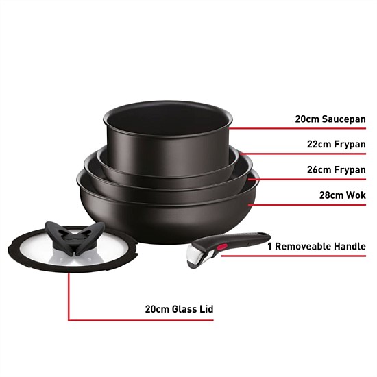 Ingenio Unlimited Induction Non-stick 3pc Set (24+28cm FP's)