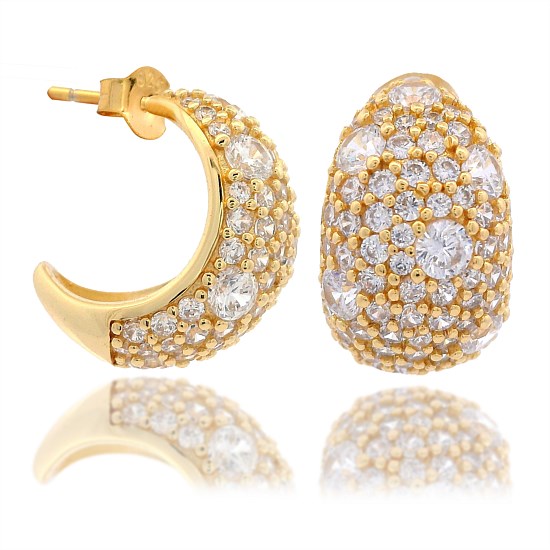 Double Bay Earrings - Gold