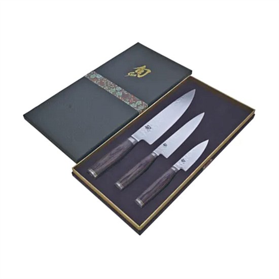 Premier 3 Pce Knife Set w. Gift Box