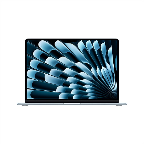 15-inch MacBook Air: Apple M4 chip with 10-core CPU and 10-core GPU, 16GB, 256GB SSD - Sky Blue