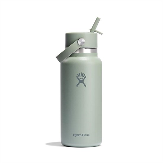 Wide Mouth w. Flex Straw Cap | 32 oz. (946mL)