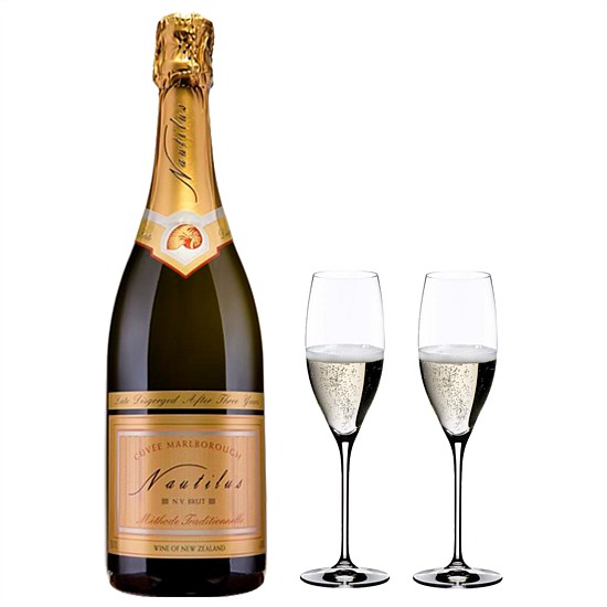 Sparkling Wine and Prestige Cuvee flutes