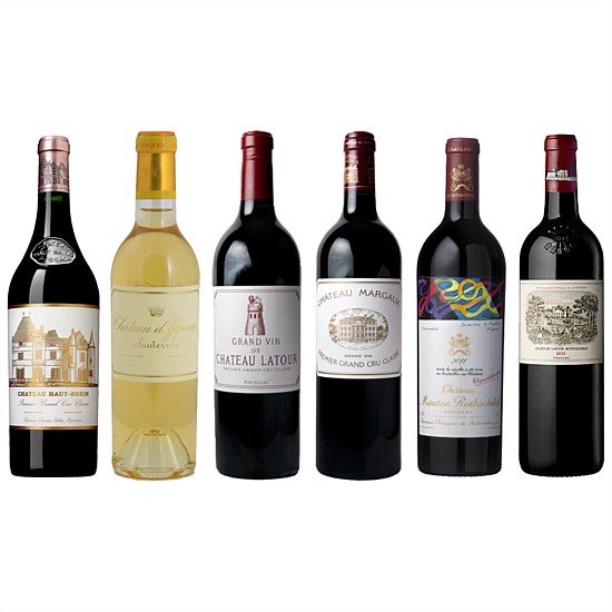 Bordeaux First Growth Mixed Case