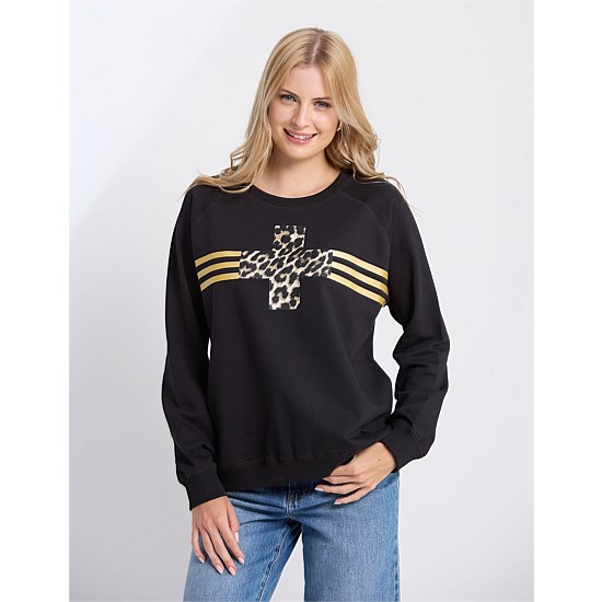 Classic Sweater Black Star Crossed