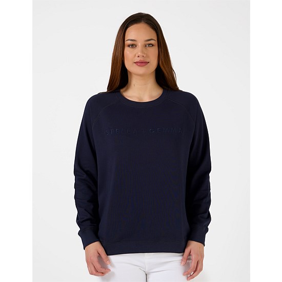 Classic Sweater Logo Navy
