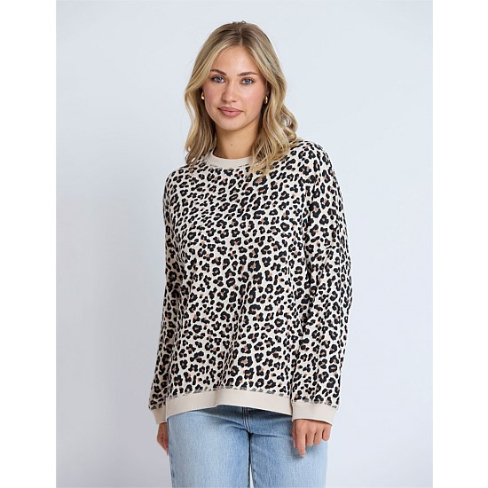 Newport Sweater Leopard