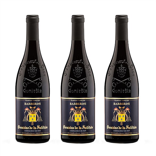 La Solitude Chateauneuf du Pape Cuvee Barberini Rouge 2022
