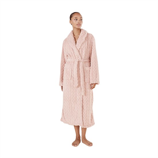Gabriella Plush Long Robe