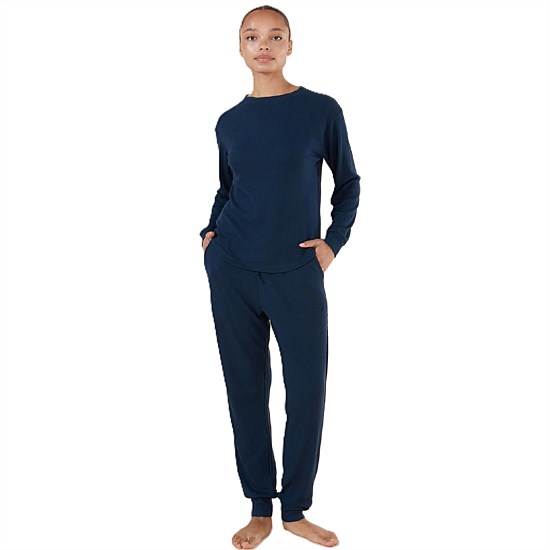 Lainey Waffle Pyjama Set