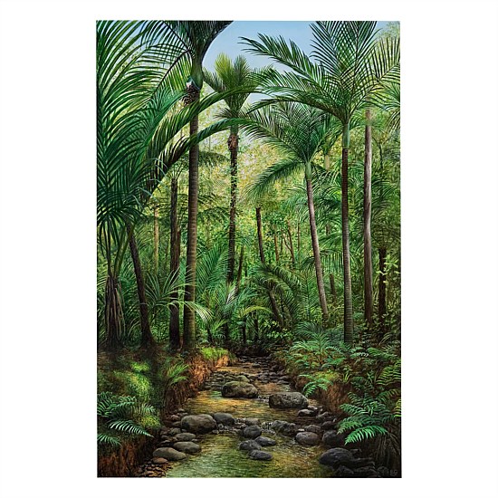 Waitaia Creek - Canvas Print