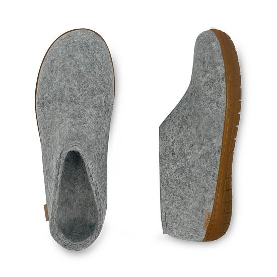 Honey Rubber Sole Shoe