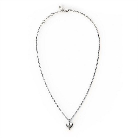 Birthstone Heart Necklace - December