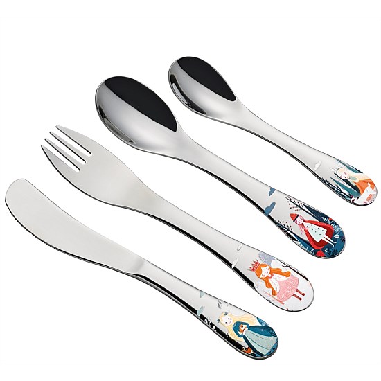 Childrens Cutlery 4pce - Princess