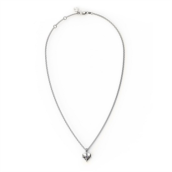 Birthstone Heart Necklace - February