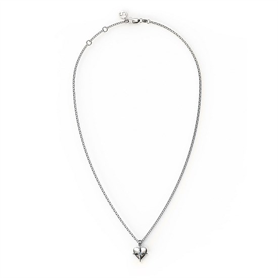 Birthstone Heart Necklace - March