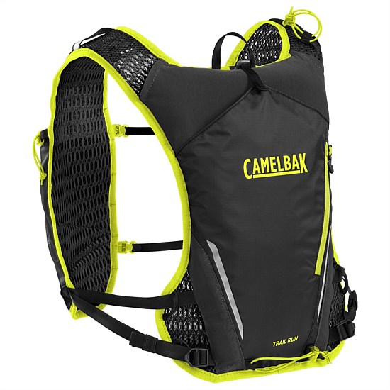 Men's Trail Run Vest with Two 17oz Quick Stow Flasks